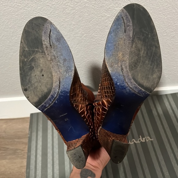 Franco Cuadra Boot Brick Python USA 8 - Picture 4 of 6